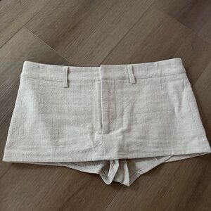 Rhode Mini Skirt in Oatmeal